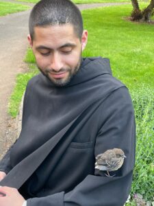 Br Jesse with a little friend 2024